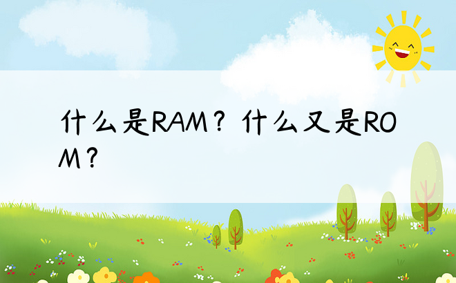 什么是RAM？什么又是ROM？