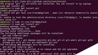Ubuntu16.04.4LTS上安装mininet时遇到的问题及解决方案 
